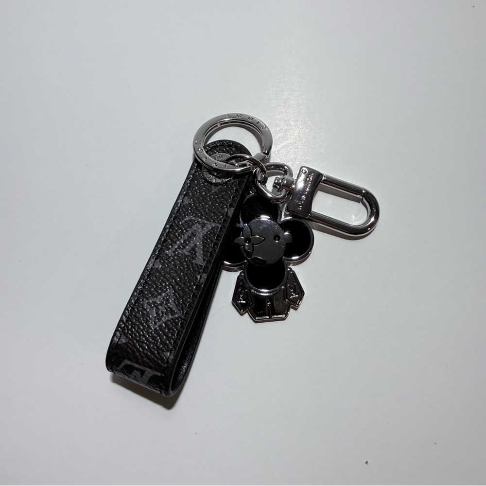 Louis Vuitton x Murakami Black Keychain with
